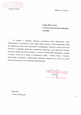 “Czad i ogień. Obudź czujność!” – pismo od Ministra
