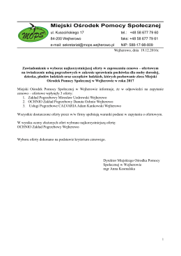 plik w formacie PDF - Miejski Ośrodek Pomocy Społecznej w
