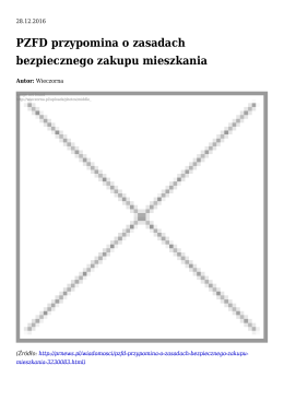 PZFD przypomina o zasadach bezpiecznego zakupu