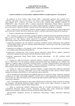Zarzadzenie Nr 266.2016 z dnia 23 grudnia 2016 r. - BIP