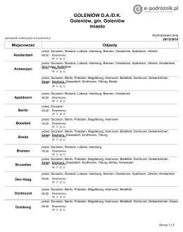 GOLENI&Oacute;W DA/DK Goleni&oacute;w, gm. Goleni&oacute;w miasto - e