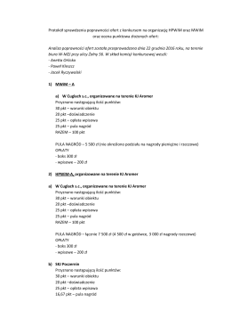 analiza ofert ujeżdżenie 2017