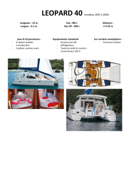 LEOPARD 40 - Seychelles