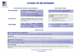 Réussir son recrutement