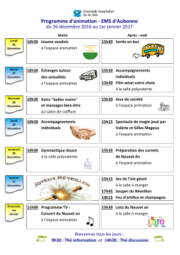 F - Programme d`animation - EMS d`Aubonne 2016.12.26