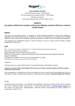 Guides vacataires (3) - Formation Patrimoine Troyes