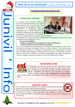 Junivil`Info décembre 2016