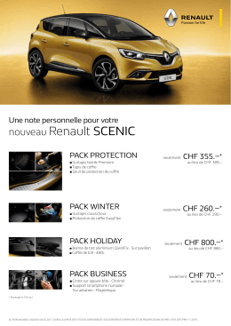 nouveau Renault SCENIC