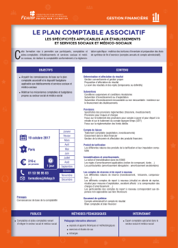 le plan comptable associatif