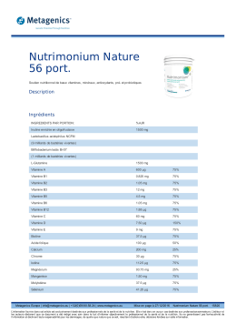 Nutrimonium Nature 56 port.