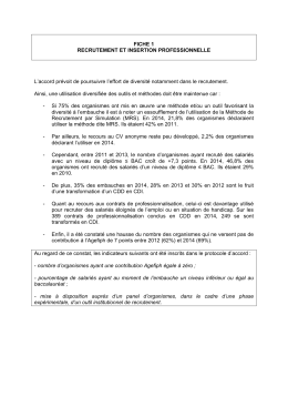 Annexe &agrave; la LC 027-16 - Promotion de la diversit&eacute; et de l