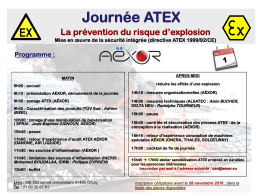 Journ&eacute;e ATEX