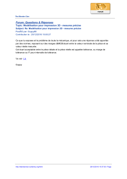 Forum: Hors Sujet - The Blender Clan