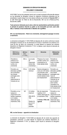 Consulter cet avis public