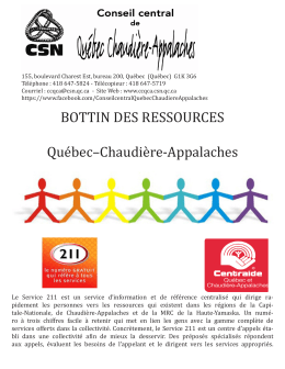 Pour plus de d&eacute;tails - Conseil central de Qu&eacute;bec Chaudi&egrave;re