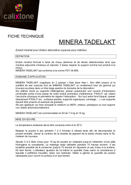 minera tadelakt