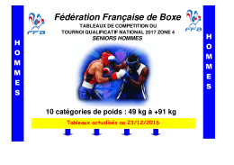 Tab TQ4 SH 2017 - Fédération Française de Boxe
