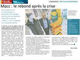 Top des Entreprises de la Vienne 2016