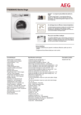 T76385AH2 S&egrave;che-linge