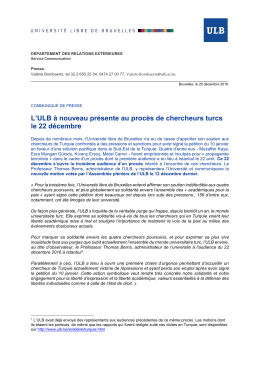 Document attaché - de l`Université libre de Bruxelles