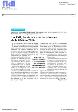 FLD Hebdo : 21 d&eacute;cembre 2016