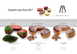 Galette des Rois 2017