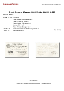 Grande-Bretagne, 5 Pounds, 1934, KM:335a, 1935-11
