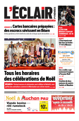 PP1_2016_12_24 : Eclair : 1 : Une ECLAIR (Eclair)