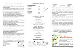 Une vie nouvelle…la voilà!! C`est Noël!