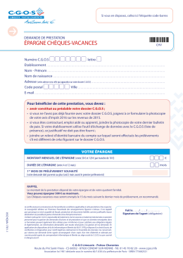 épargne chèques-vacances