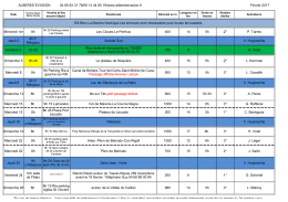 Fevrier - Alb&egrave;res Evasion