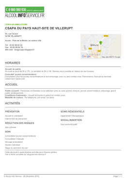 csapa du pays haut-site de villerupt