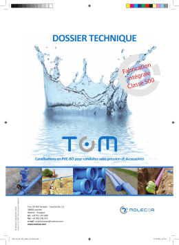 téléchargez le dossier technique molecor