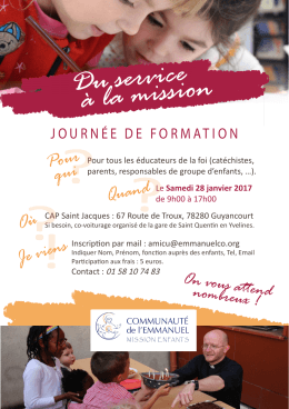 Du service à la mission