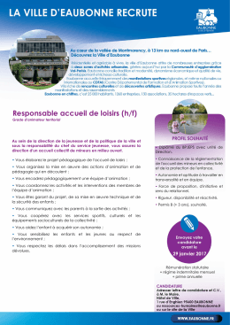 Annonce 201701 RAL - Site internet de la ville d`Eaubonne