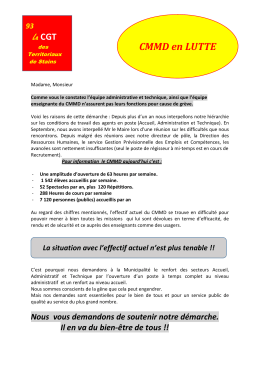 tract-cmmd-stains - Blog de la CSD CGT 93 &ndash; Fonction publique