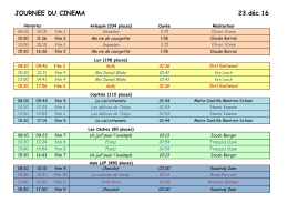 JOURNEE DU CINEMA 23.déc.16