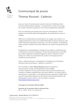 Communiqué de presse