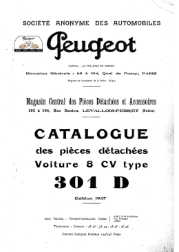 CATALOGUE - le club 01