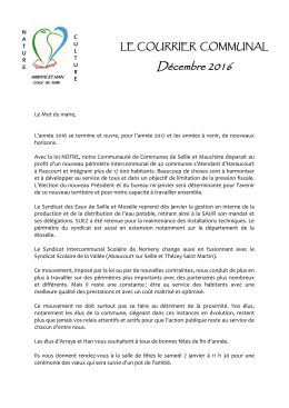 D&eacute;cembre 2016 - Arraye et Han