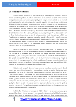 Français Authentique