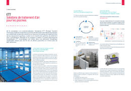 ETT Solutions de traitement d`air pour les piscines