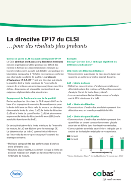 Roche_cobas_CLSI EP17 Richtlinie_FR_Inlay_2pg_161209.indd