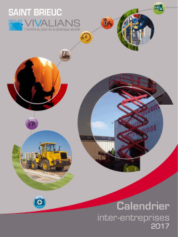 Calendrier - vivalians