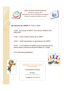 21/01 Open Feminin Veneux