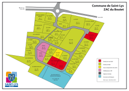 Plan Zac dec 2016 - Saint-Lys