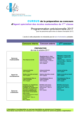 Cursus 2017 filiere medico sociale agent specialise