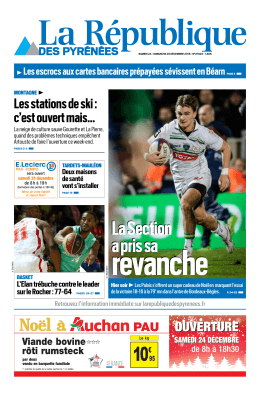 PP1_2016_12_24 : La R&eacute;publique : 1 : Une REP (La R&eacute;publique)