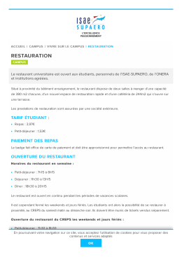 restauration