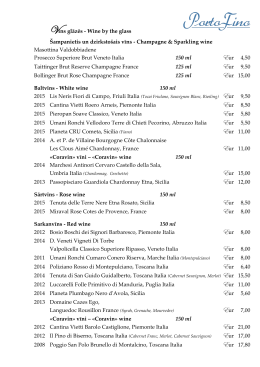 wine list in pdf